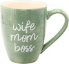 Wife Mom Boss by Mom Life - 