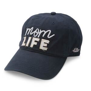 Mom Life by Mom Life - Navy Adjustable Hat