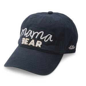 Mama Bear by Mom Life - Navy Adjustable Hat