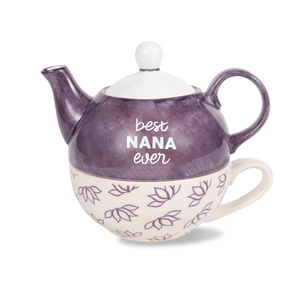 Nana by Mom Life - 15 oz Teapot & 8 oz Cup