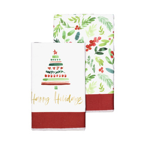 Happy Holidays by Cheers to the Holidays - Tea Towel Gift Set
(2 - 19.75" x 27.5")