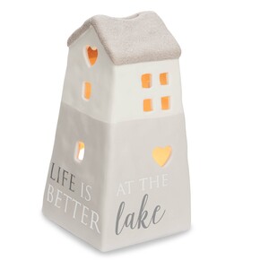 At the Lake by Love Lives Here - 6" Porcelain House