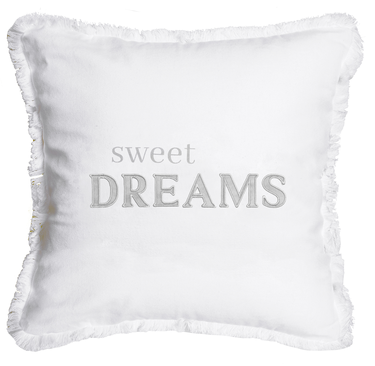 Sweet Dreams by Tossing Words Around - Sweet Dreams - 18" Throw Pillow Cover