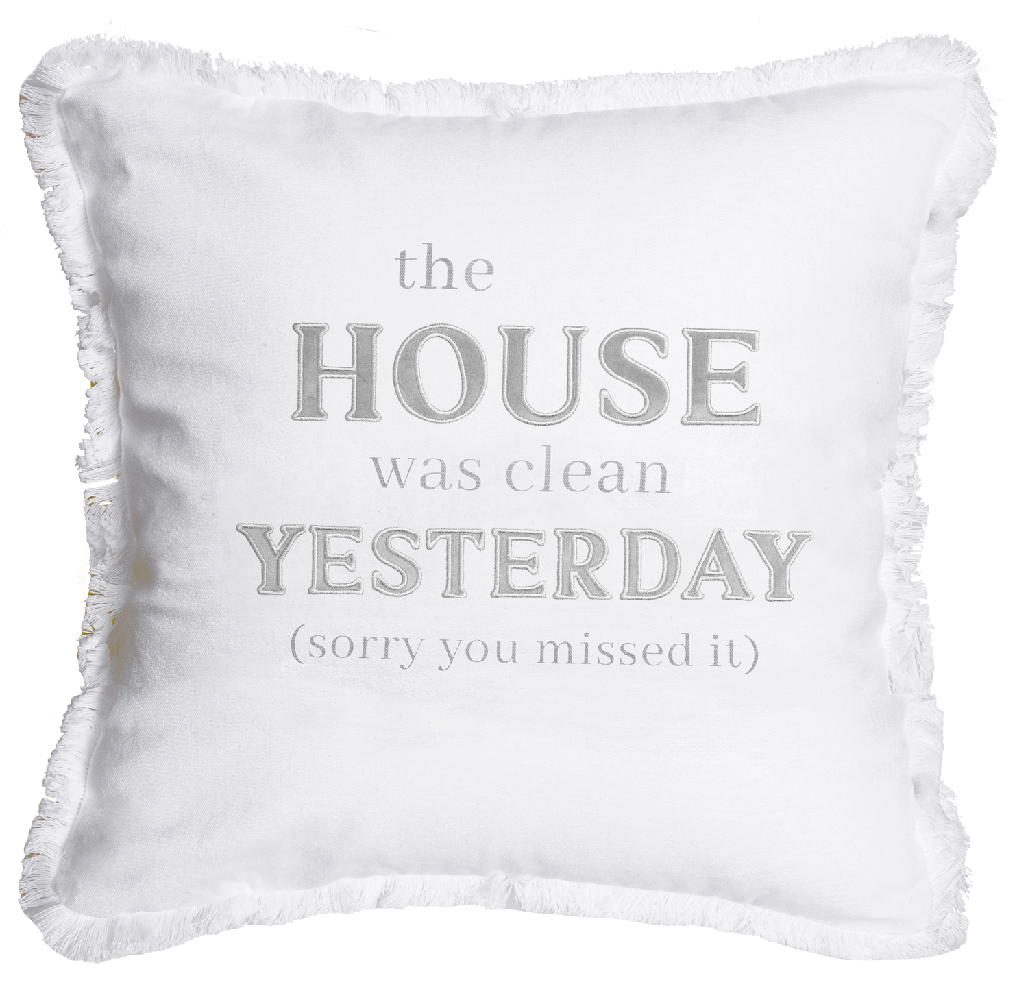 Yesterday by Tossing Words Around - Yesterday - 18" Throw Pillow Cover