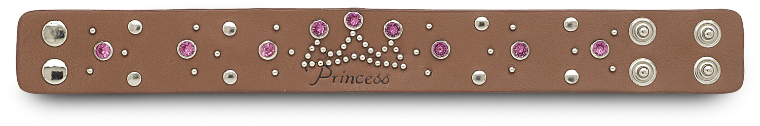 Princess by LAYLA - Princess - 8.75" Leather Bracelet