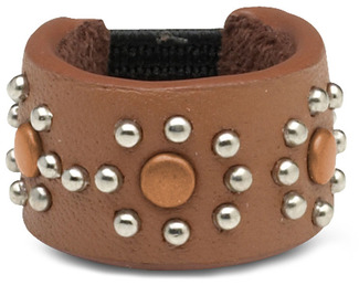 Brown Stud by LAYLA - Leather Ring