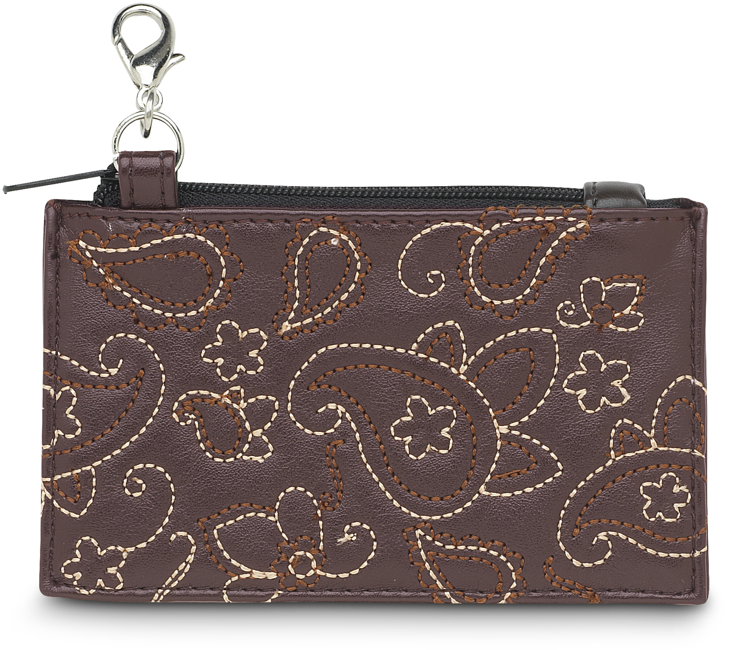 Brown Paisley by LAYLA - Brown Paisley - 4.5" x 2.75" Coin Purse