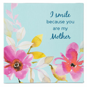 Mother by Flora by Stephanie Ryan - Canvas Plaque with Easel Back