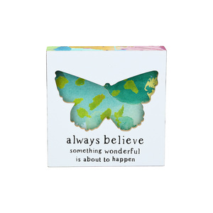 Believe by Celebrating You - 4.5" Plaque