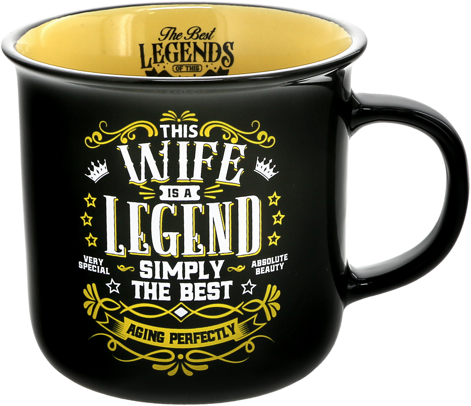Wife by Legends of this World - Wife - 13 oz Mug