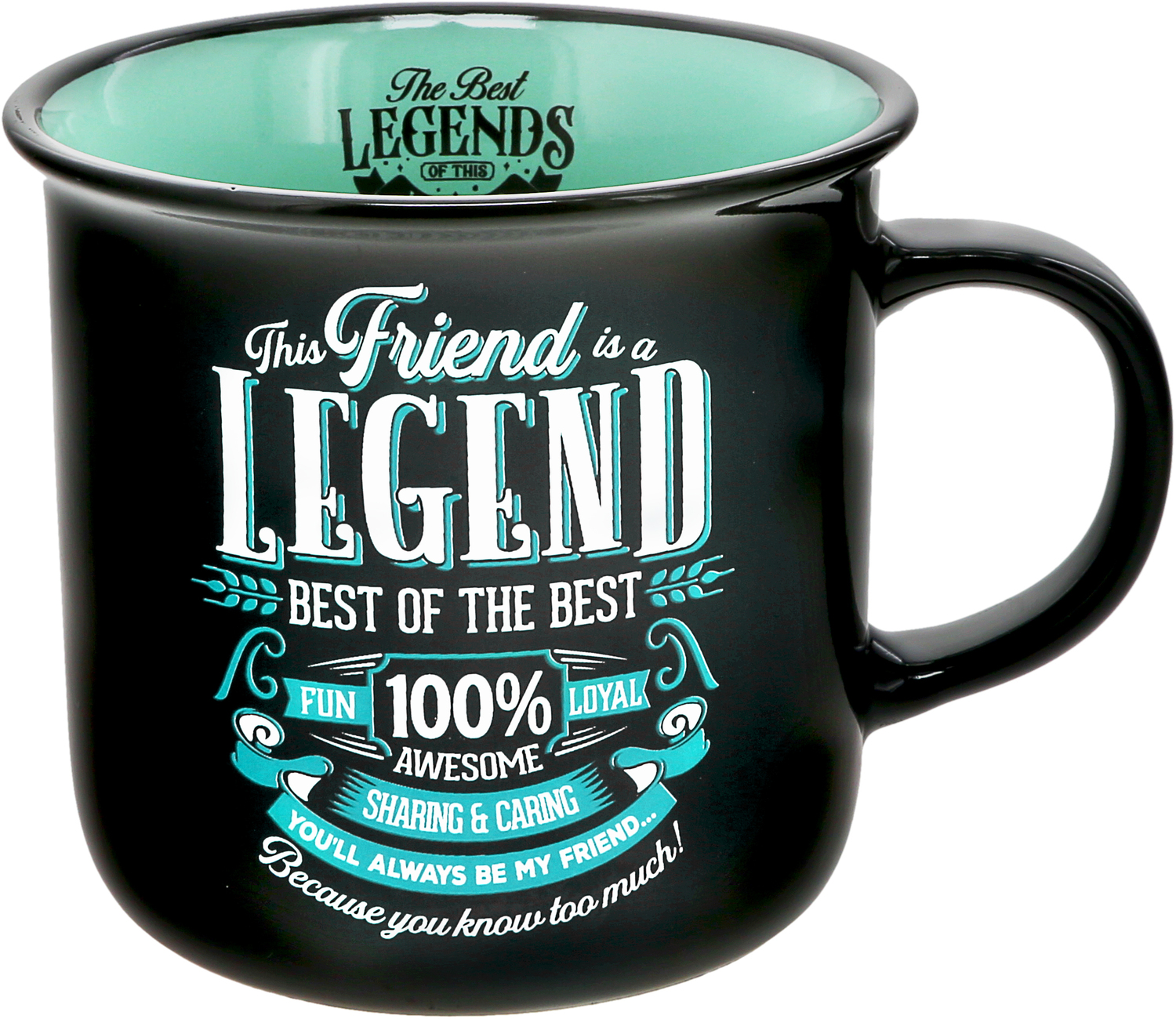 Friend by Legends of this World - Friend - 13 oz Mug