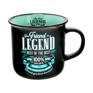 Friend by Legends of this World - 13 oz Mug