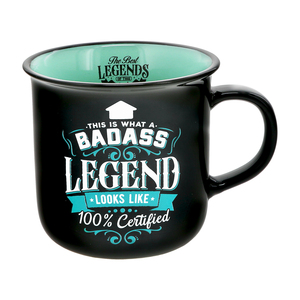 Badass by Legends of this World - 13 oz Mug