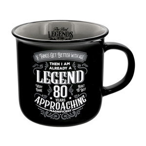 80 Years by Legends of this World - 13 oz Mug