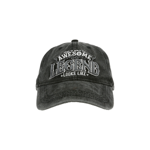 Legend by Legends of this World - Black Washed Cotton Twill Hat
