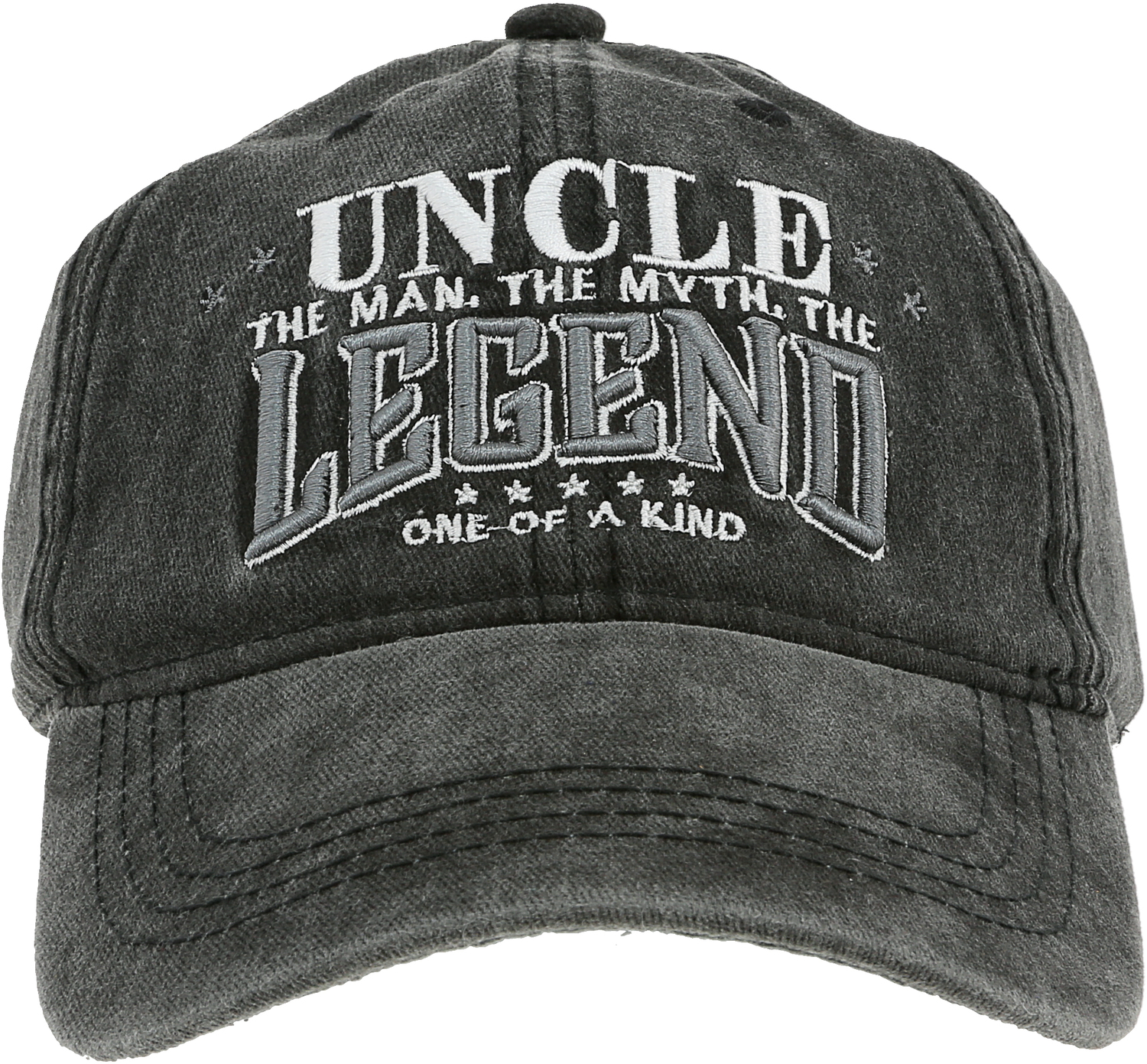 Uncle by Legends of this World - Uncle - Black Washed Cotton Twill Hat