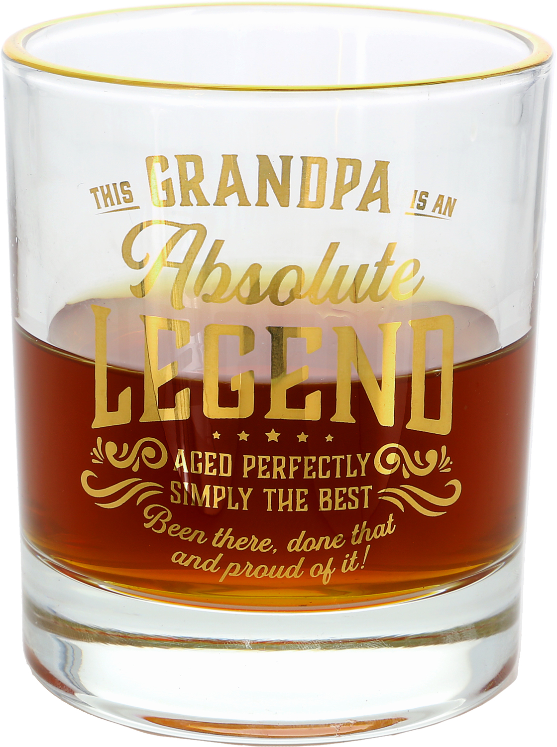 Grandpa by Legends of this World - Grandpa - 8 oz Rocks Glass