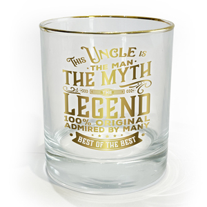 Uncle by Legends of this World - 8 oz Rocks Glass