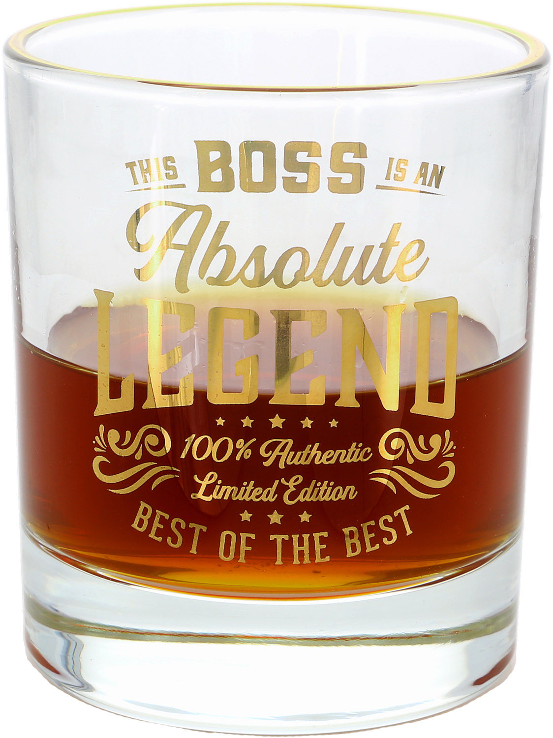 Boss by Legends of this World - Boss - 8 oz Rocks Glass