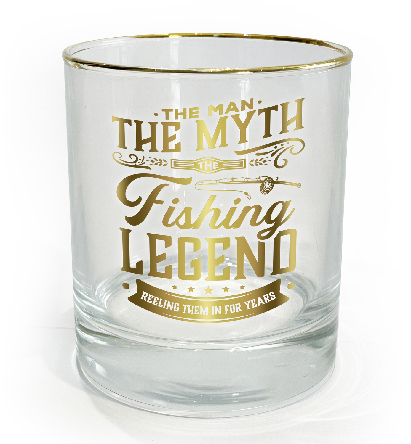 Fishing by Legends of this World - Fishing - 8 oz Rocks Glass