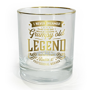 Grumpy by Legends of this World - 8 oz Rocks Glass