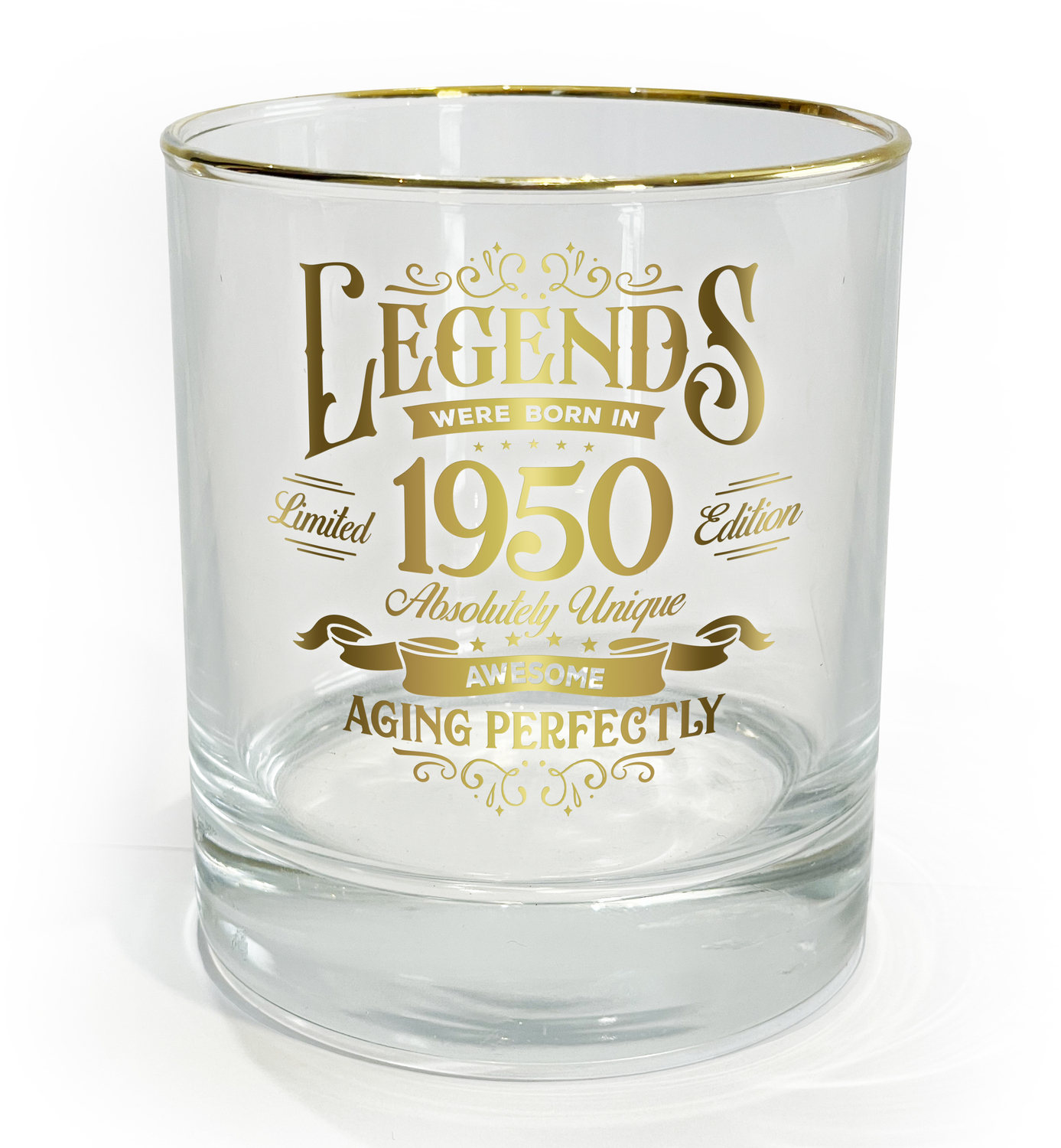 1950 by Legends of this World - 1950 - 8 oz Rocks Glass