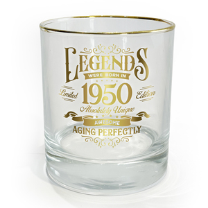 1950 by Legends of this World - 8 oz Rocks Glass