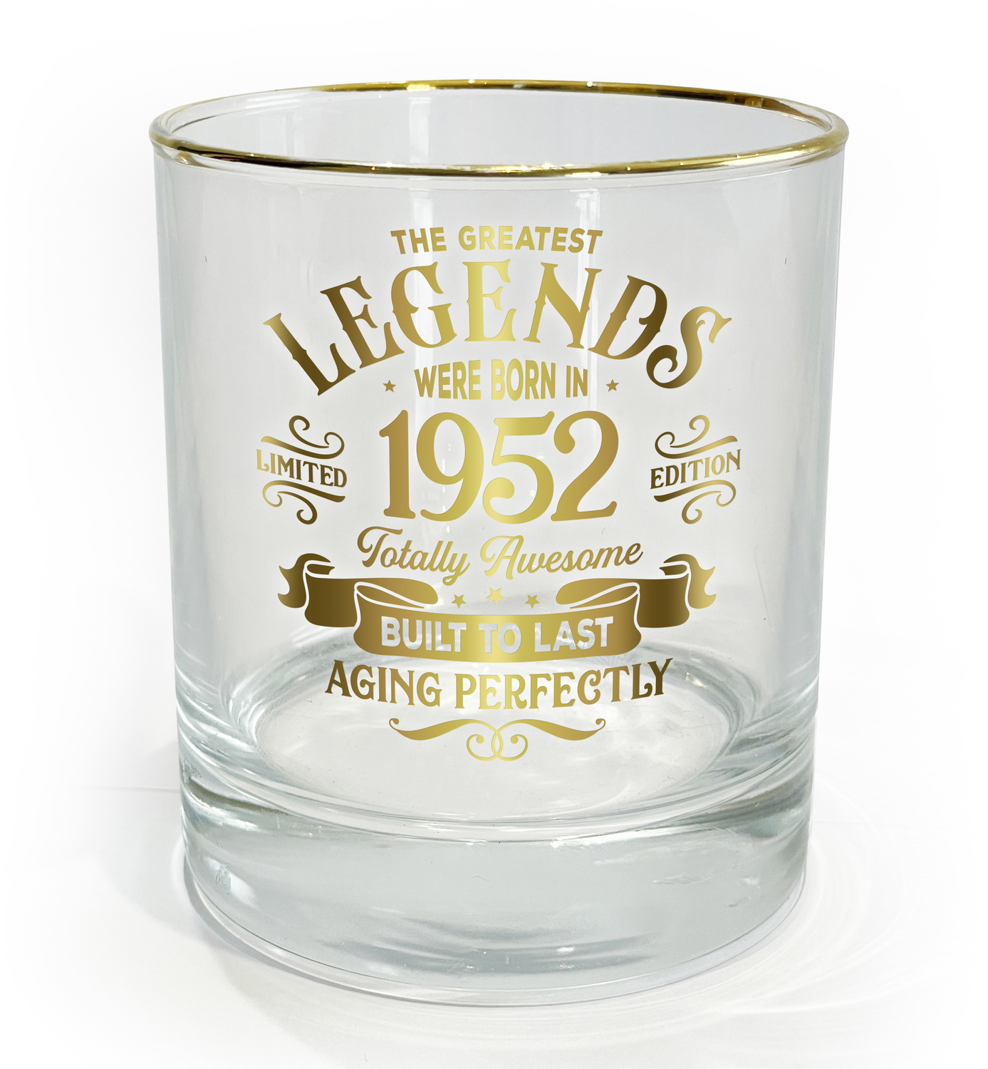 1952 by Legends of this World - 1952 - 8 oz Rocks Glass