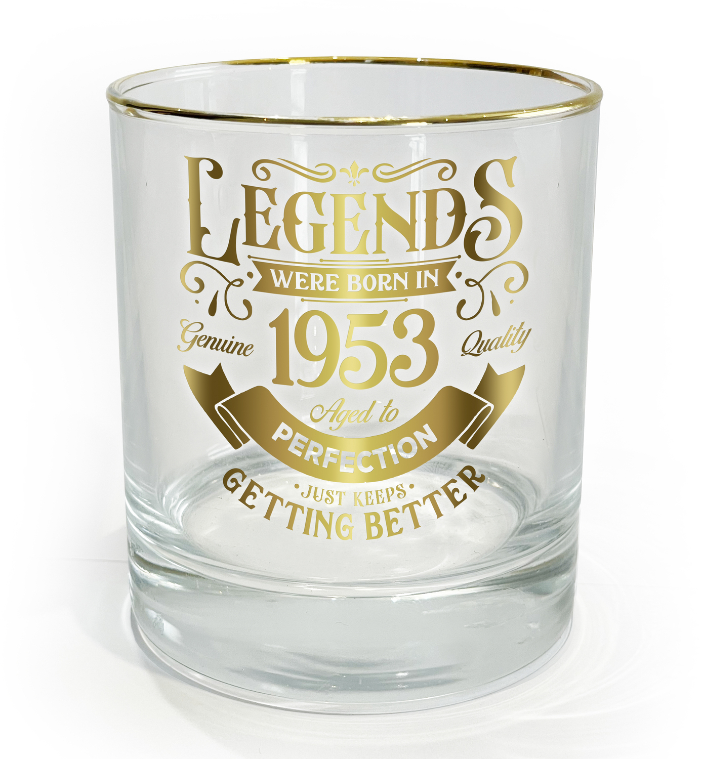 1953 by Legends of this World - 1953 - 8 oz Rocks Glass