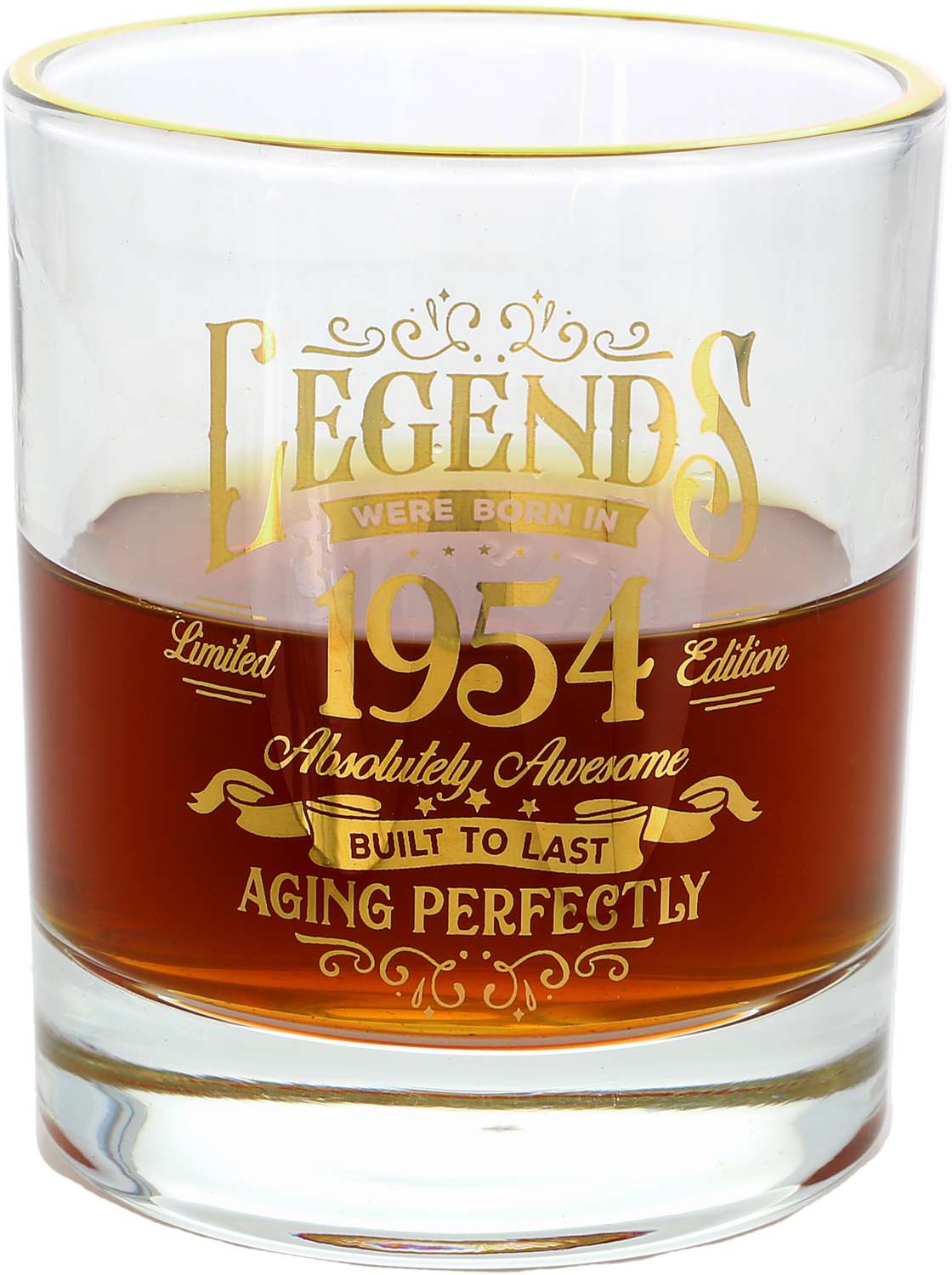 1954 by Legends of this World - 1954 - 8 oz Rocks Glass