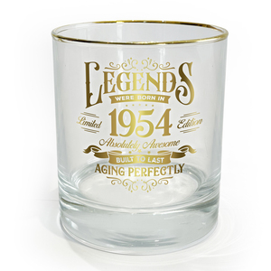 1954 by Legends of this World - 8 oz Rocks Glass