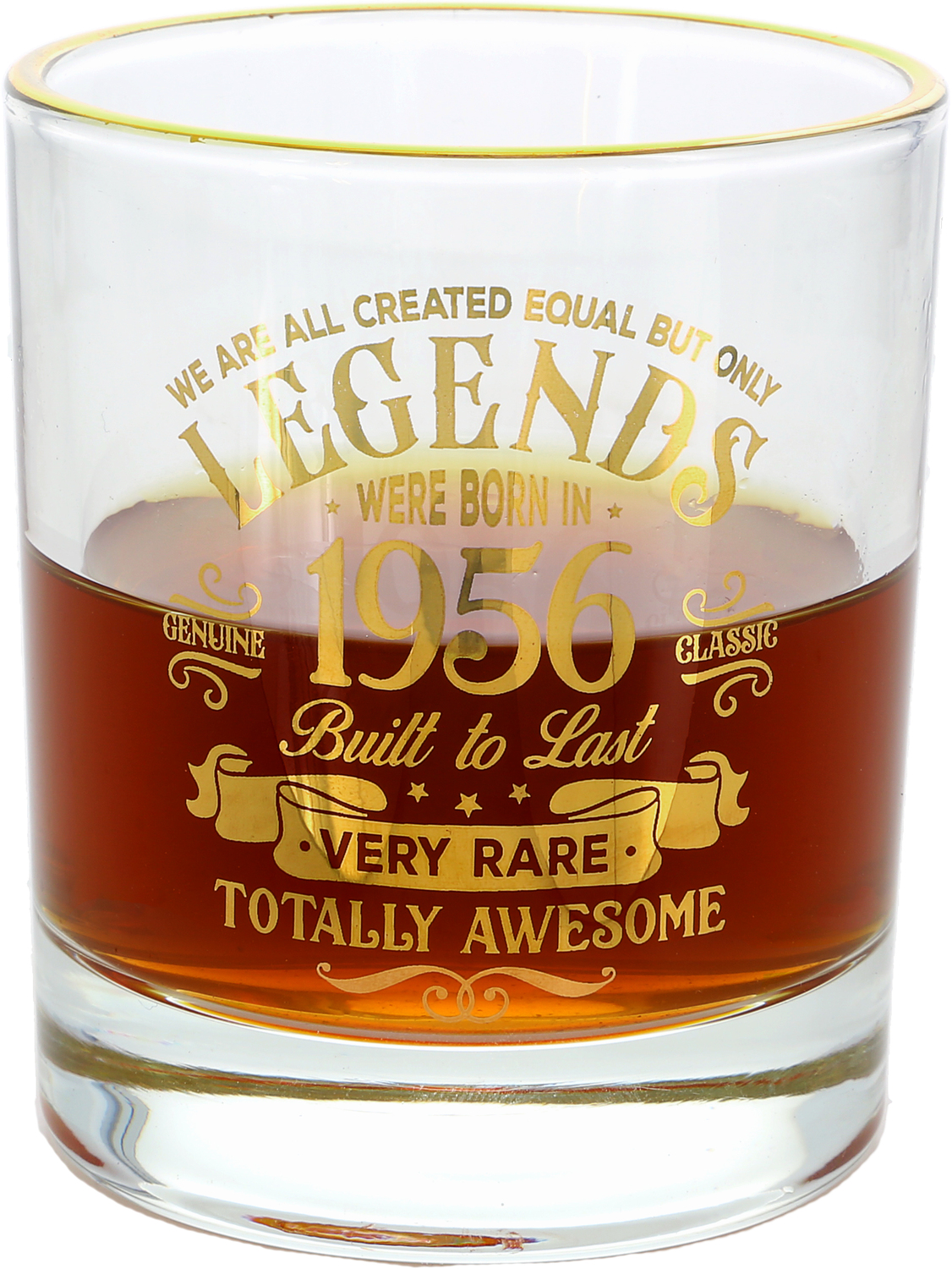 1956 by Legends of this World - 1956 - 8 oz Rocks Glass