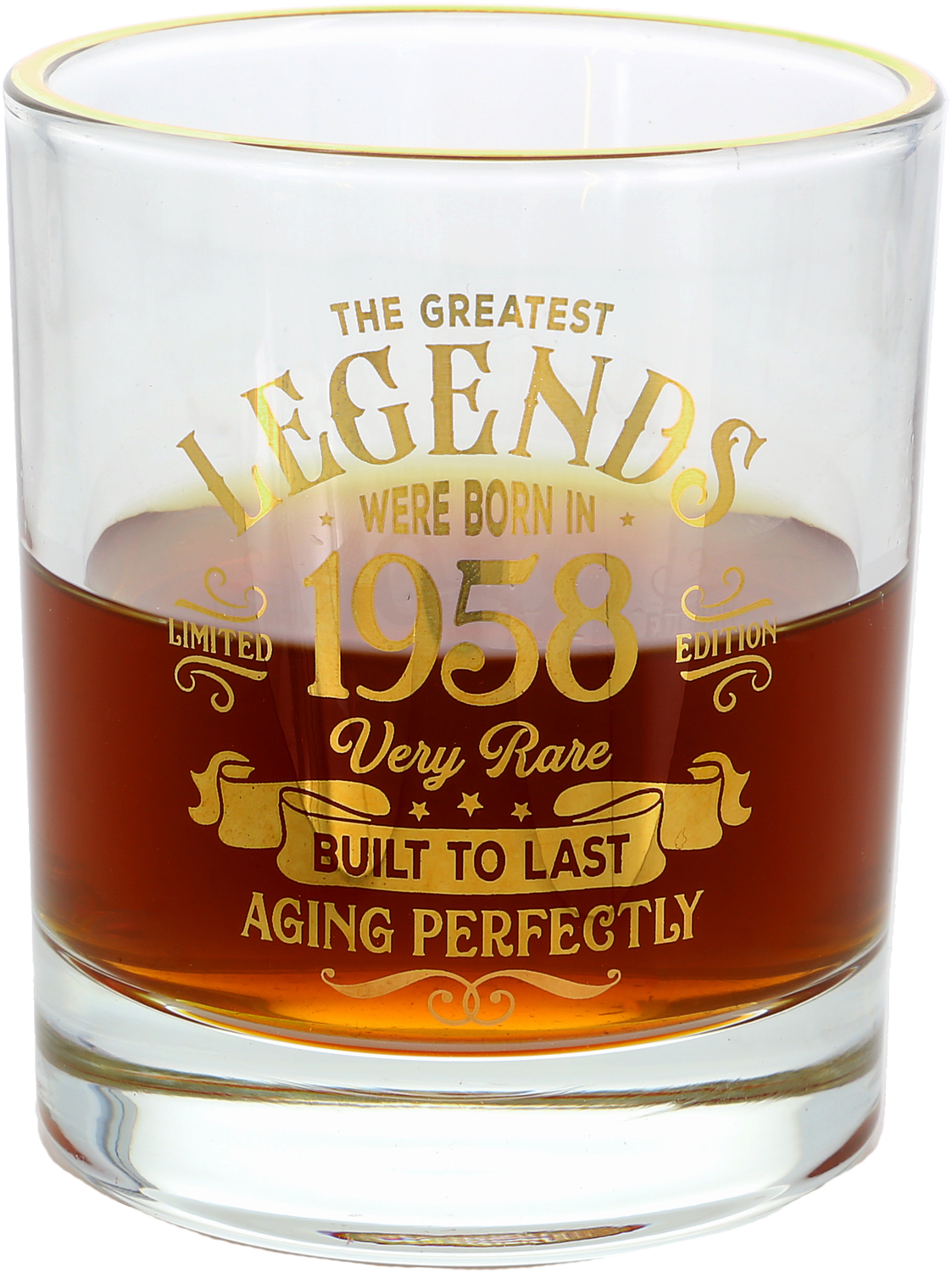 1958 by Legends of this World - 1958 - 8 oz Rocks Glass