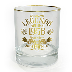 1958 by Legends of this World - 8 oz Rocks Glass