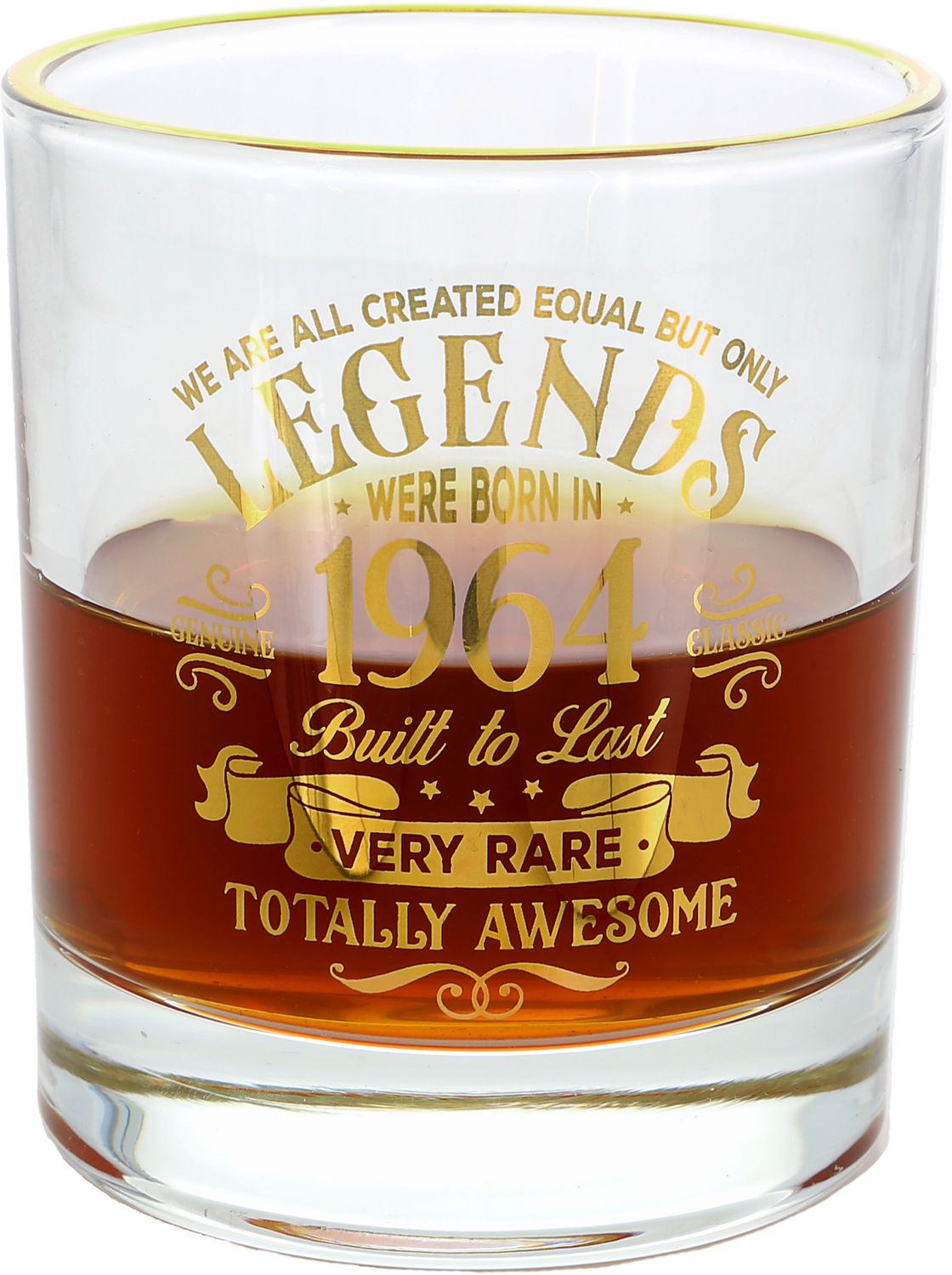 1964 by Legends of this World - 1964 - 8 oz Rocks Glass