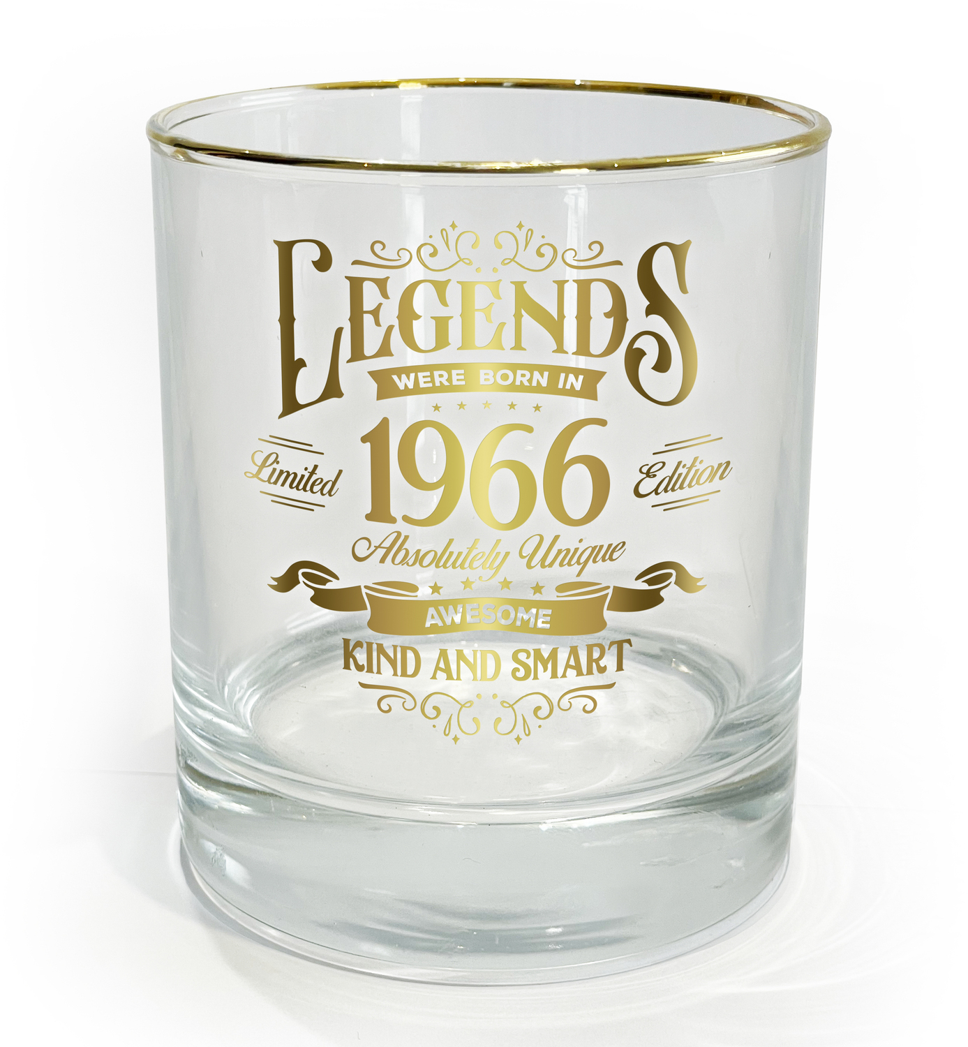 1966 by Legends of this World - 1966 - 8 oz Rocks Glass