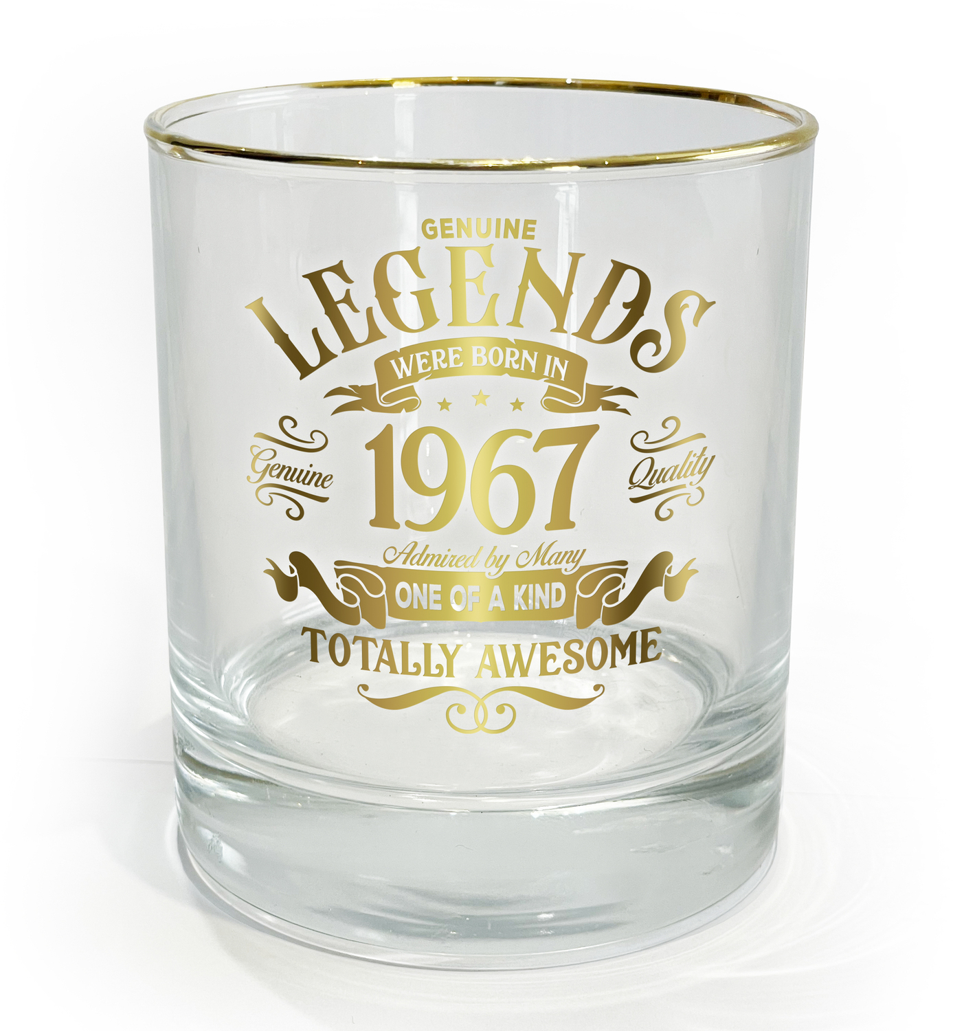 1967 by Legends of this World - 1967 - 8 oz Rocks Glass