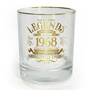 1968 by Legends of this World - 8 oz Rocks Glass