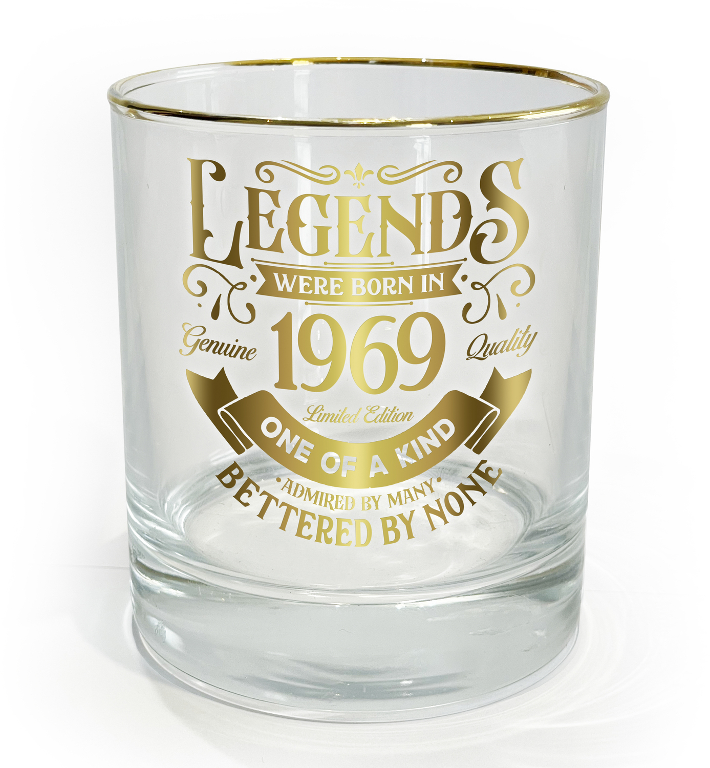 1969 by Legends of this World - 1969 - 8 oz Rocks Glass