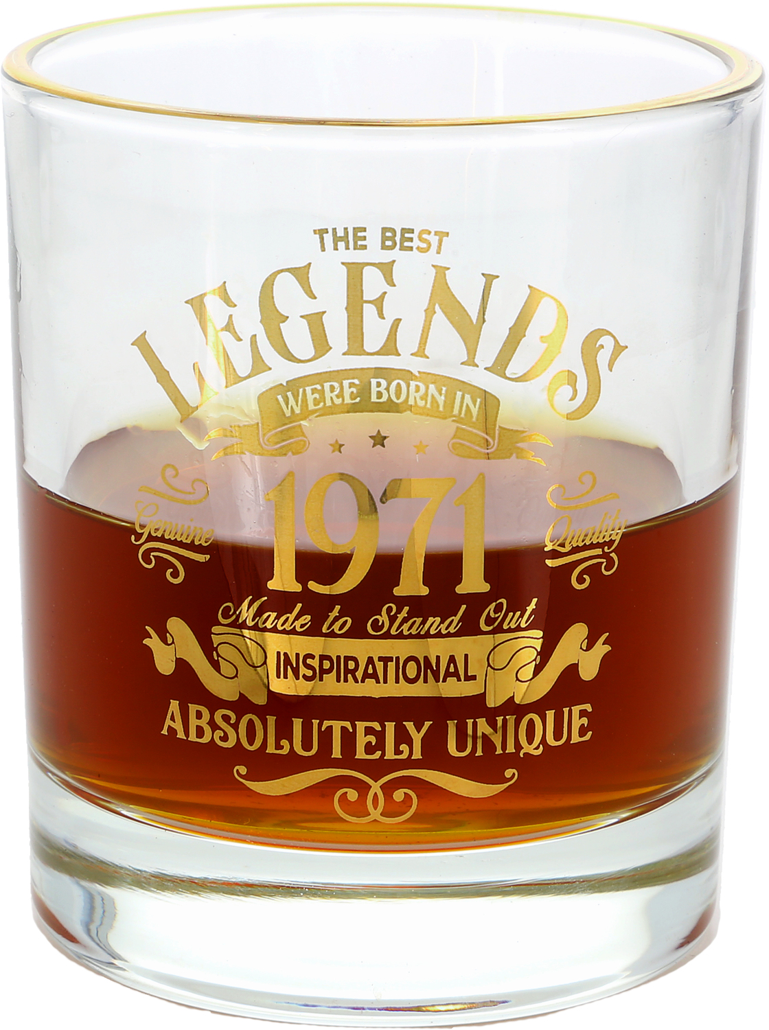 1971 by Legends of this World - 1971 - 8 oz Rocks Glass