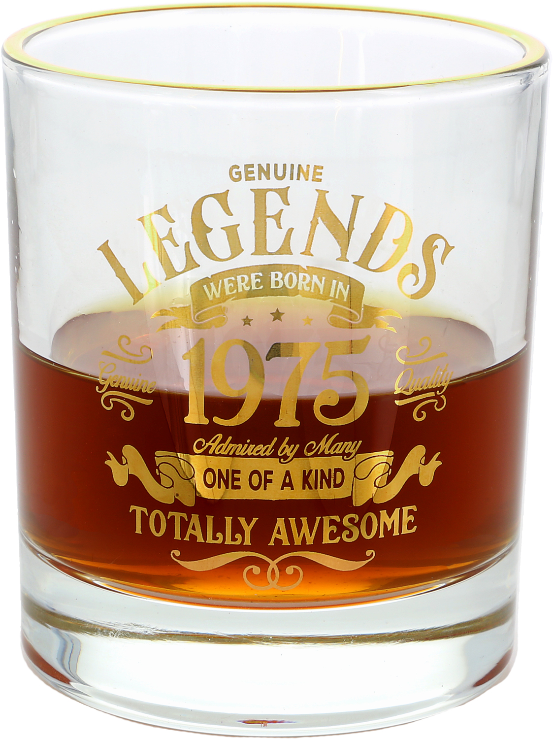 1975 by Legends of this World - 1975 - 8 oz Rocks Glass