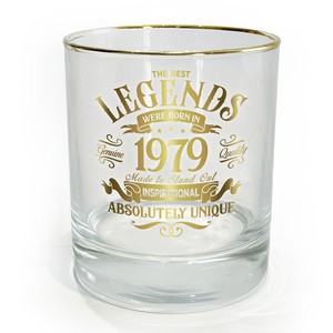 1979 by Legends of this World - 8 oz Rocks Glass