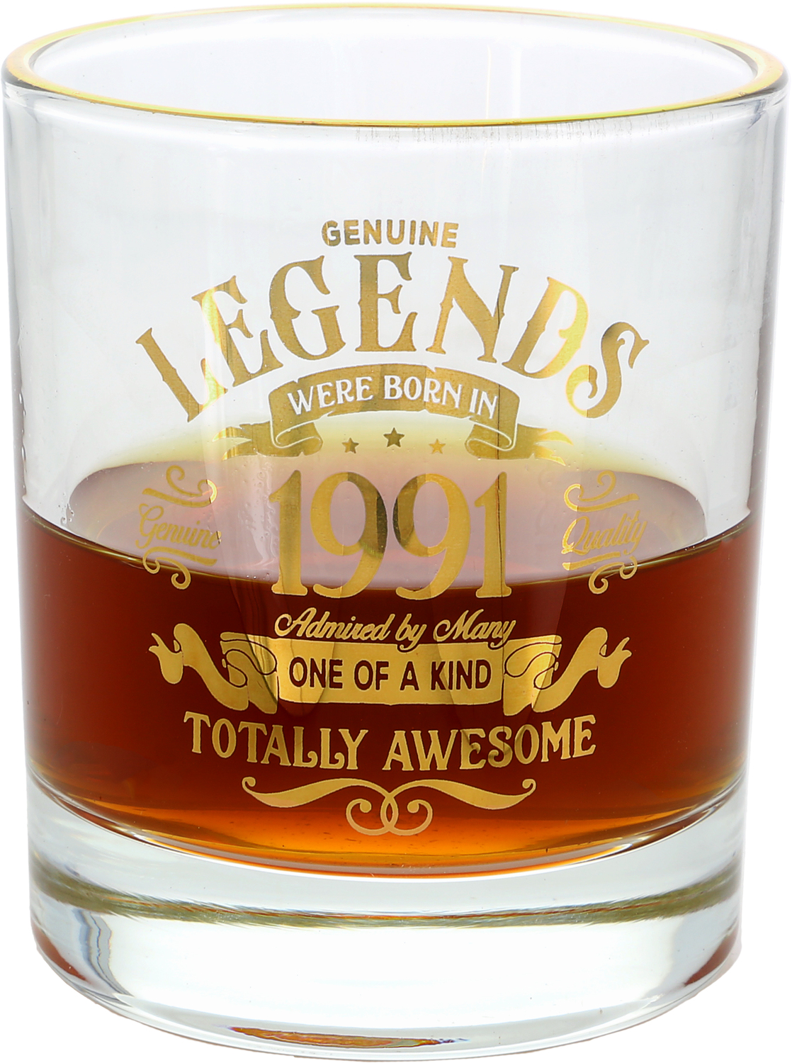 1991 by Legends of this World - 1991 - 8 oz Rocks Glass