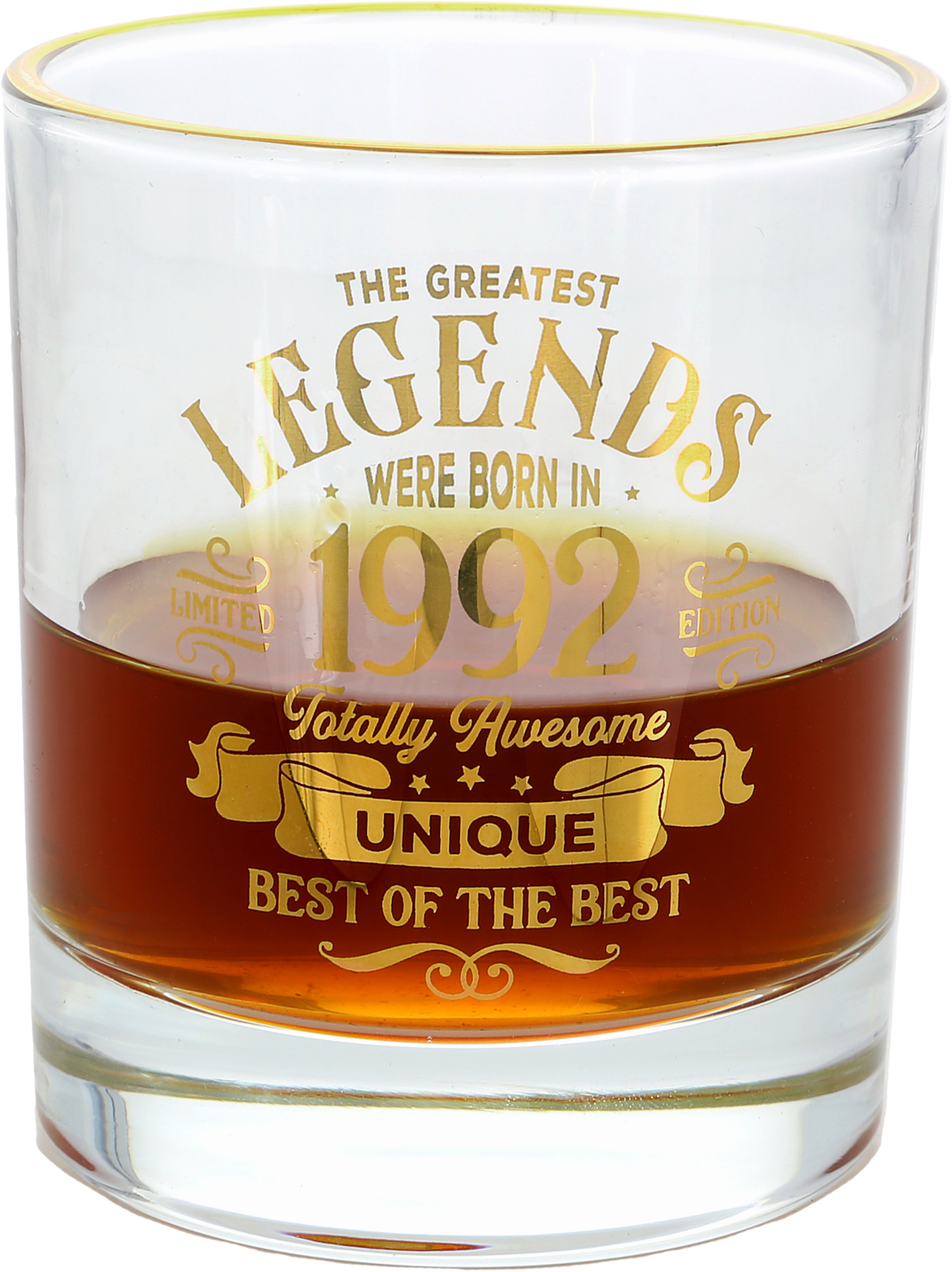 1992 by Legends of this World - 1992 - 8 oz Rocks Glass