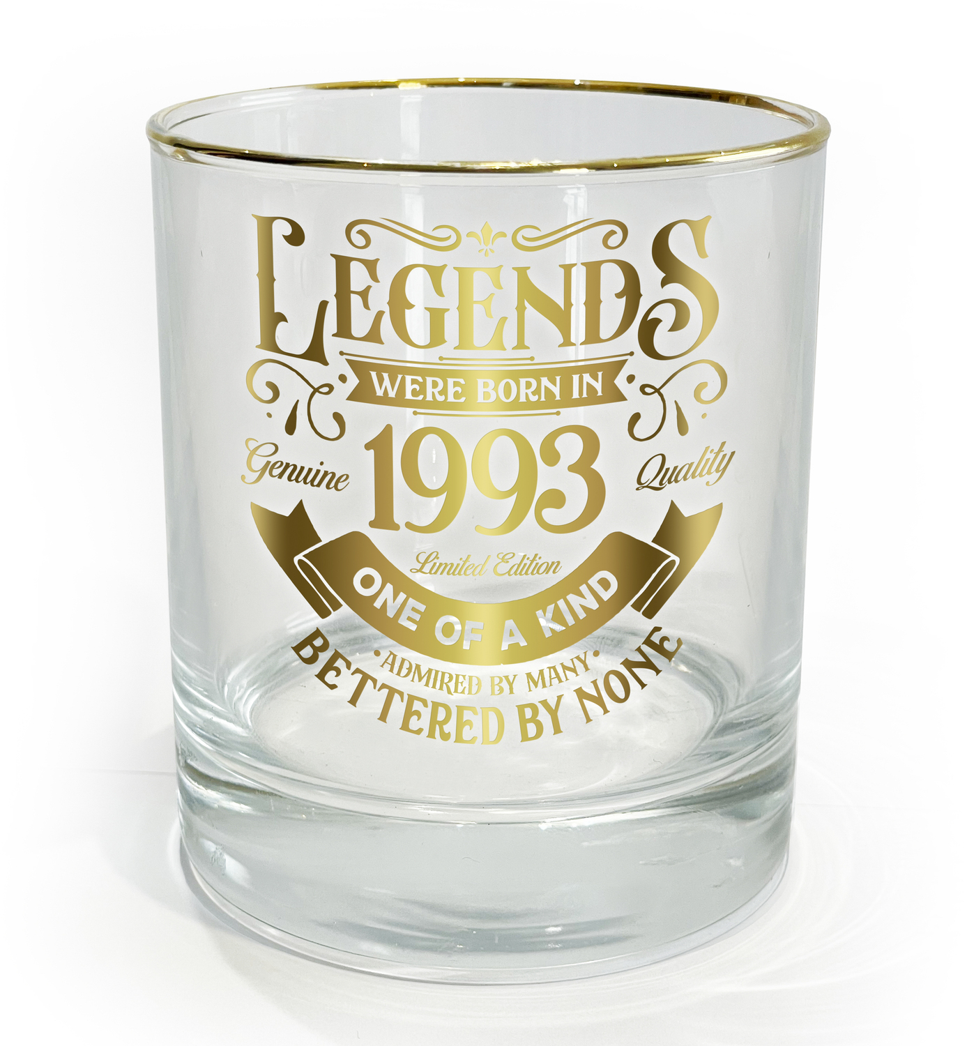 1993 by Legends of this World - 1993 - 8 oz Rocks Glass