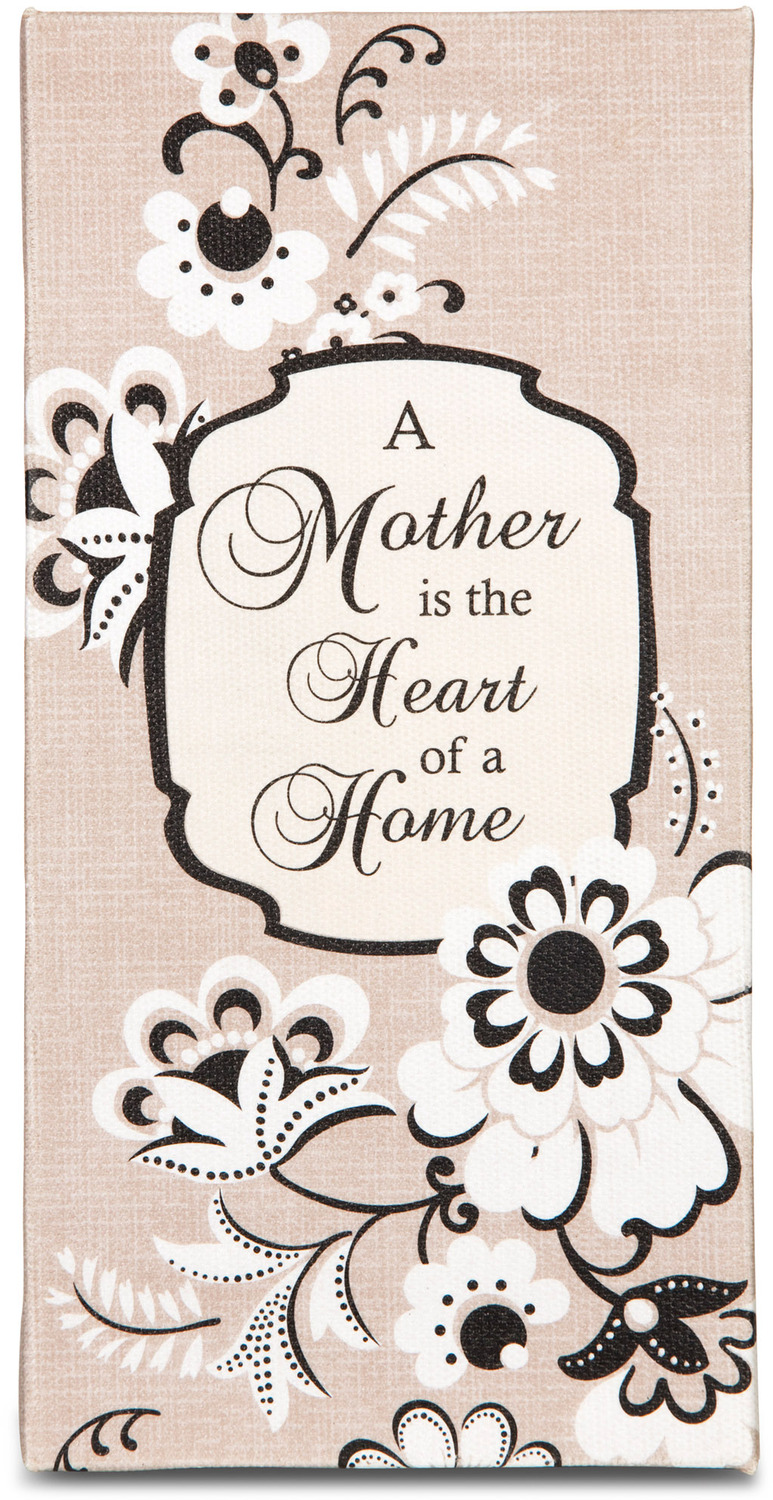 Mother by Modeles - Mother - 7" x 3.5" Canvas Plaque
