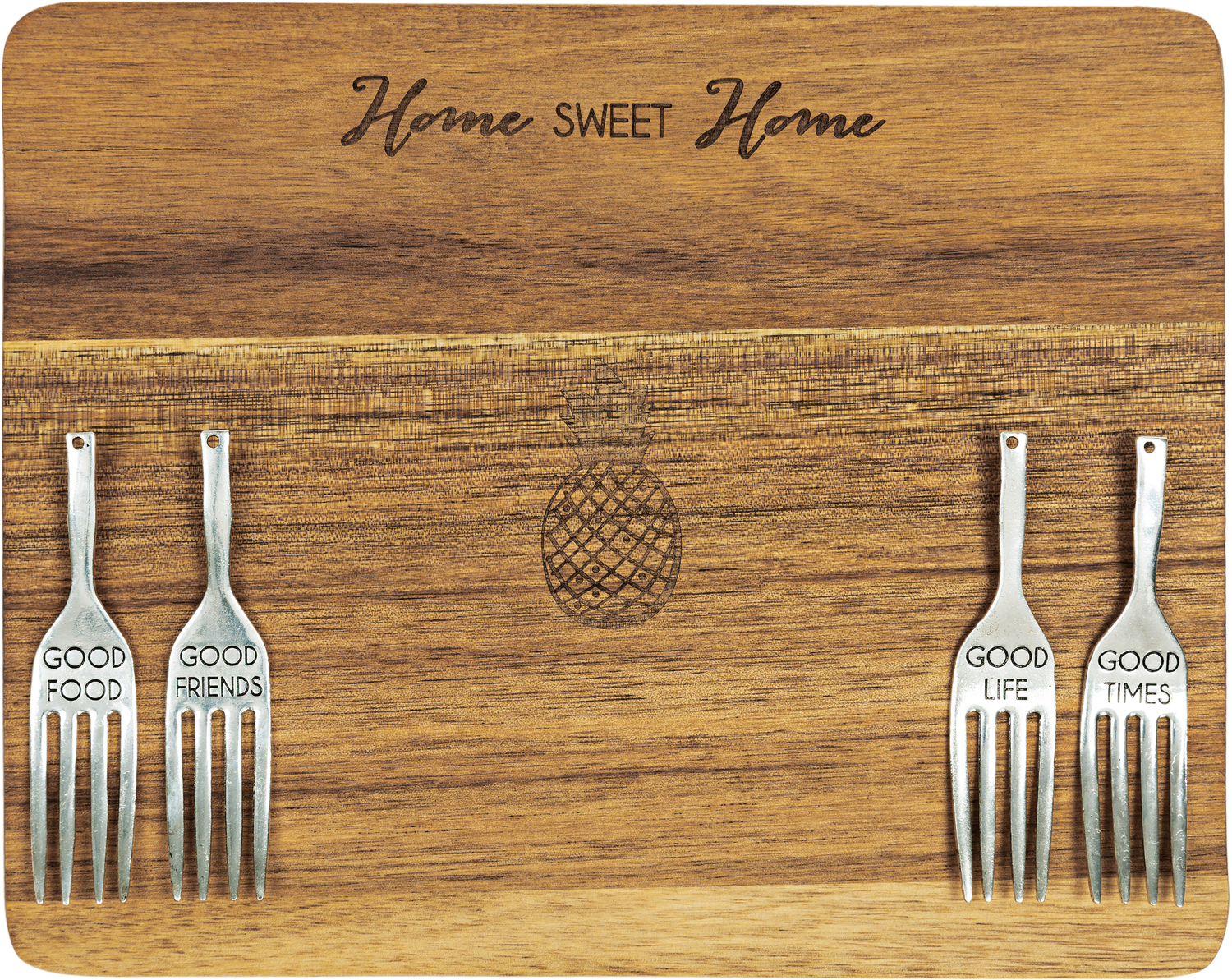 Home Sweet Home by Hostess with the Mostess - Home Sweet Home - 9" Acacia Cheese/Bread Board Set