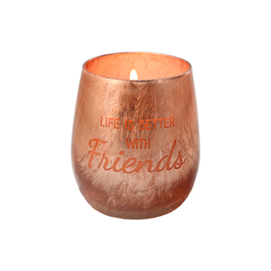 Friends by Hostess with the Mostess - 10 oz - 100% Soy Wax Electroplated Candle
Scent: Fresh Cotton