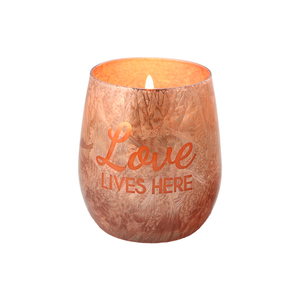 Love by Hostess with the Mostess - 10 oz - 100% Soy Wax Electroplated Candle
Scent: Cotton