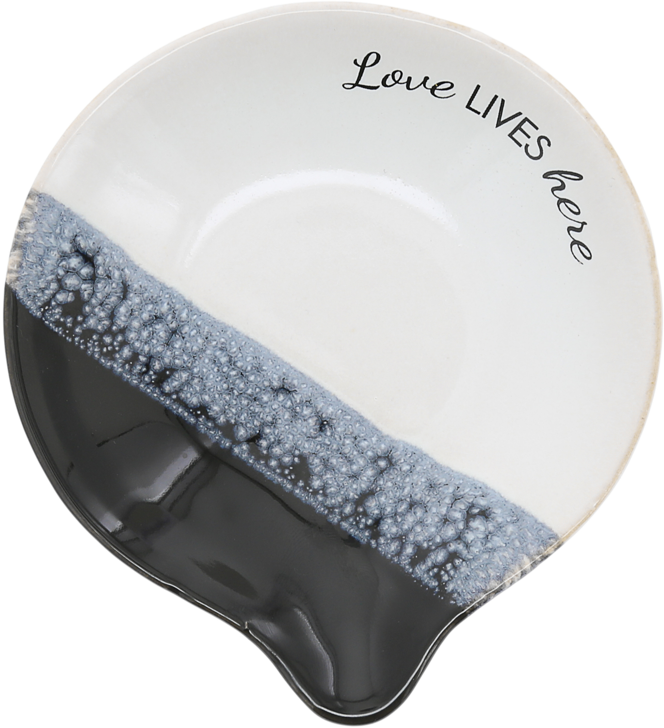 Love Lives Here by Hostess with the Mostess - Love Lives Here - 4" Spoon Rest